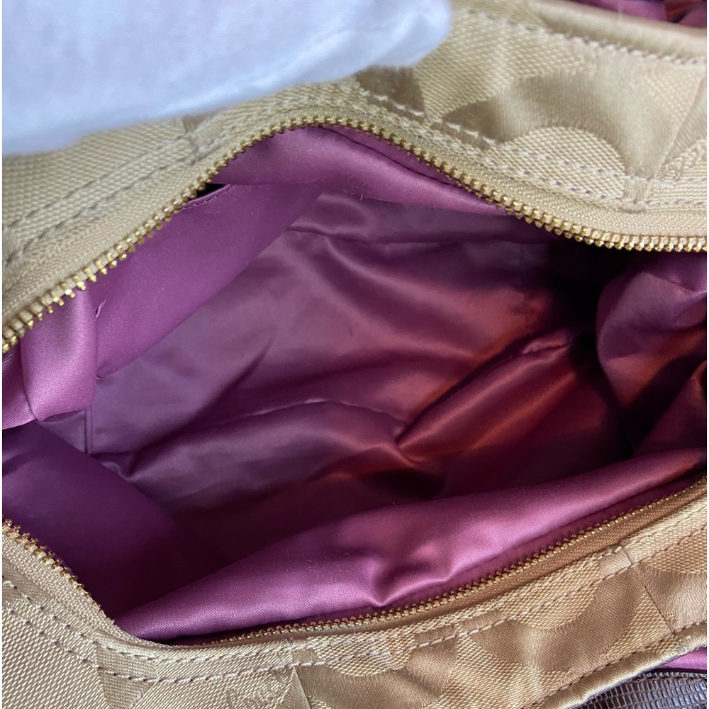 Coach Maggie Madison Signature Canvas/Leather Shoulder Bag - Picture 11 of 14